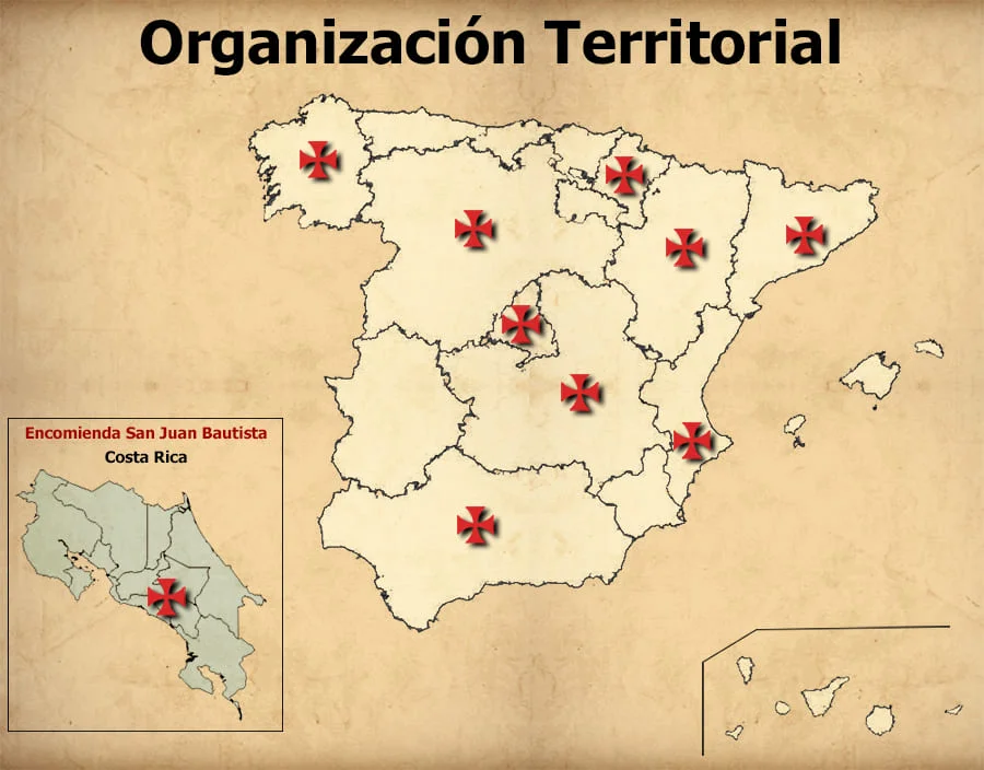 Organizacion Territorial de la Orden